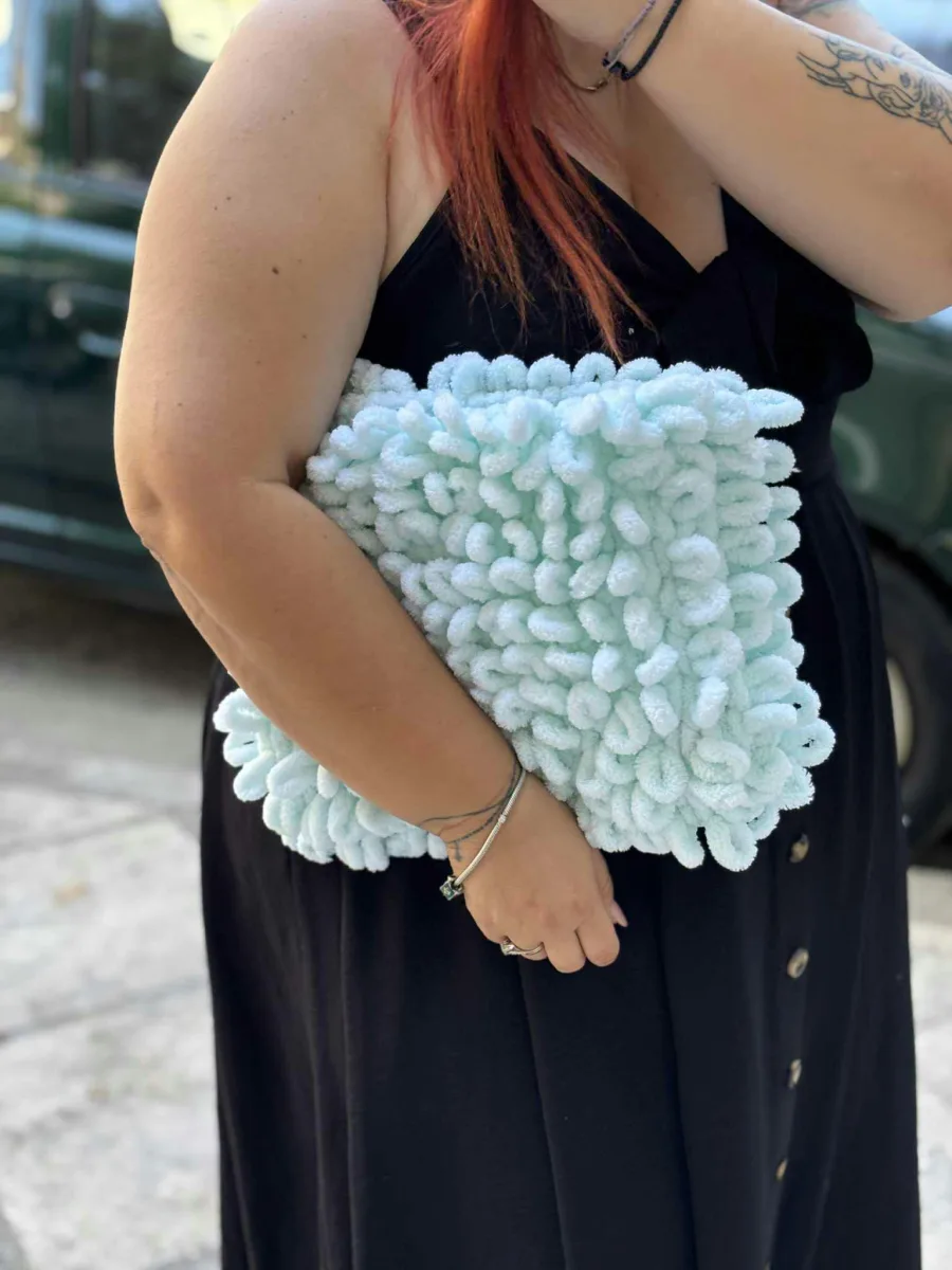 Πλεκτές τσάντες puffy